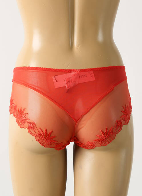 Culotte orange EMPREINTE pour femme