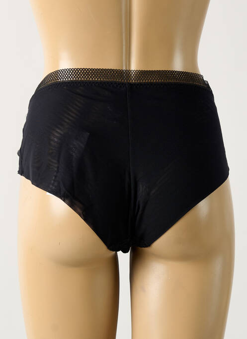 Culotte haute noir EMPREINTE pour femme