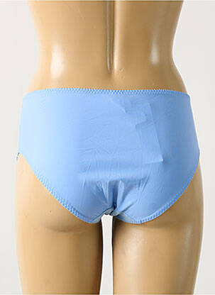 Culotte effet matière satinée bleu EMPREINTE femme