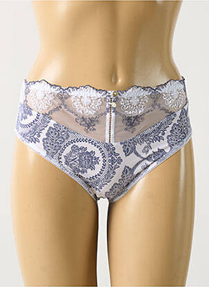 Culotte stretch bleu EMPREINTE femme