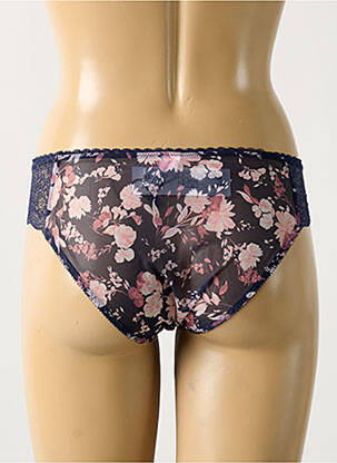 Culotte stretch bleu EMPREINTE femme