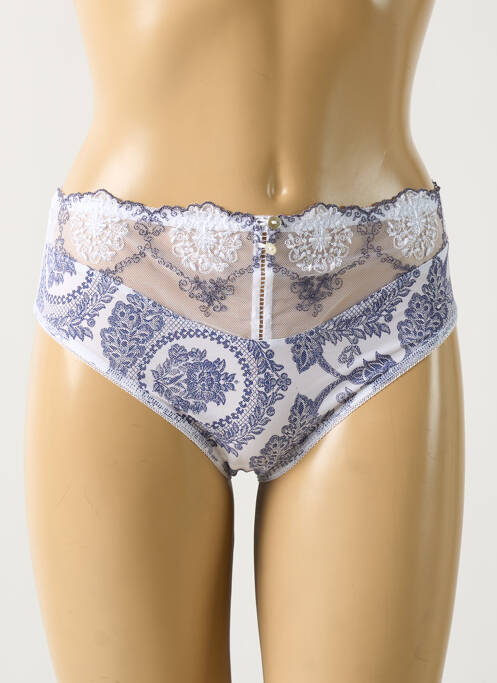 Culotte stretch bleu EMPREINTE femme