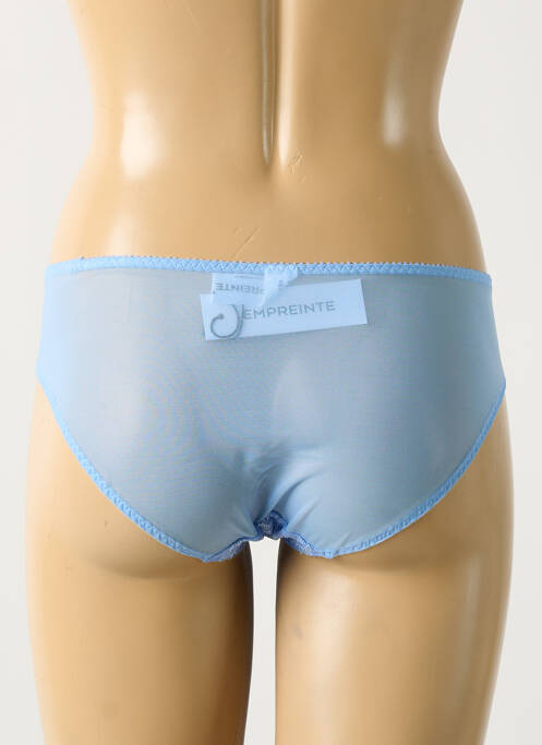 Culotte bleu EMPREINTE pour femme