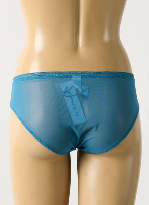 Culotte bleu EMPREINTE pour femme