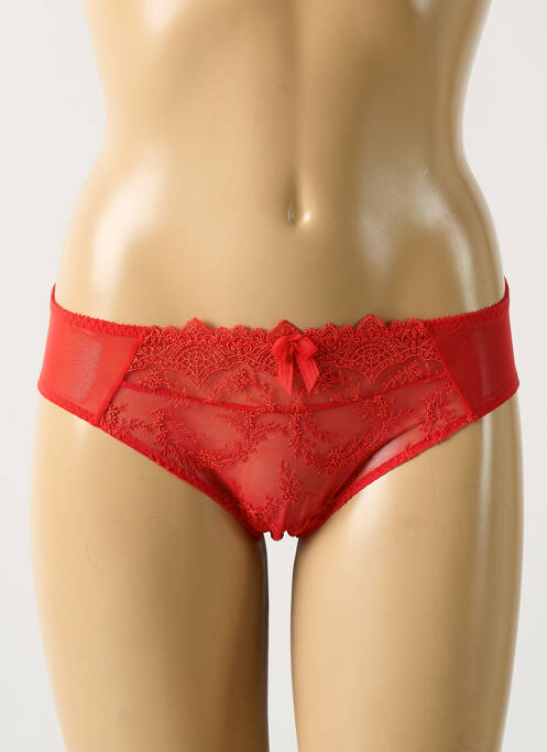 Culotte rouge EMPREINTE pour femme