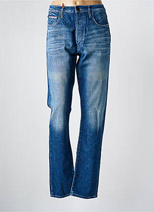 Jeans coupe droite poches bleu DONOVAN femme