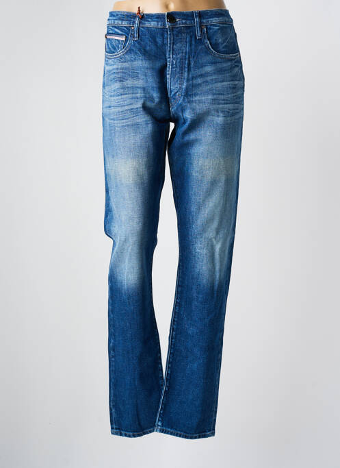 Jeans coupe droite bleu DONOVAN pour femme