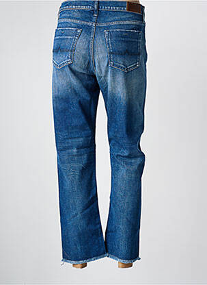 Jeans coupe droite stretch taille normale bleu DONOVAN femme