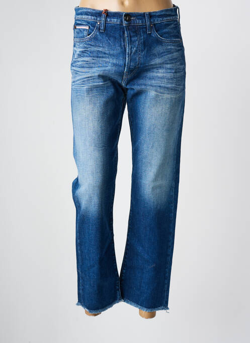 Jeans coupe droite bleu DONOVAN pour femme