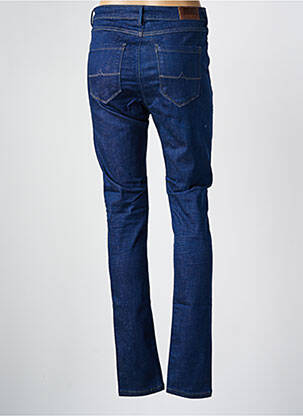 Jeans skinny tissage brut taille haute bleu DONOVAN femme