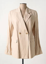 Blazer poches beige C'EST BEAU LA VIE femme