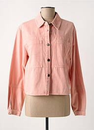Veste casual coupe droite orange C'EST BEAU LA VIE femme