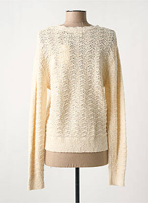 Gilet manches longues stretch beige C'EST BEAU LA VIE femme