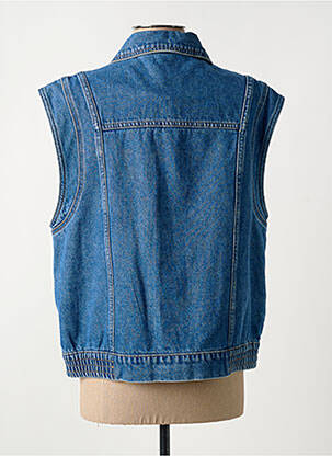 Veste casual poches bleu C'EST BEAU LA VIE femme