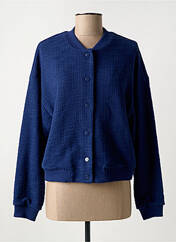 Blouson bleu C'EST BEAU LA VIE pour femme seconde vue