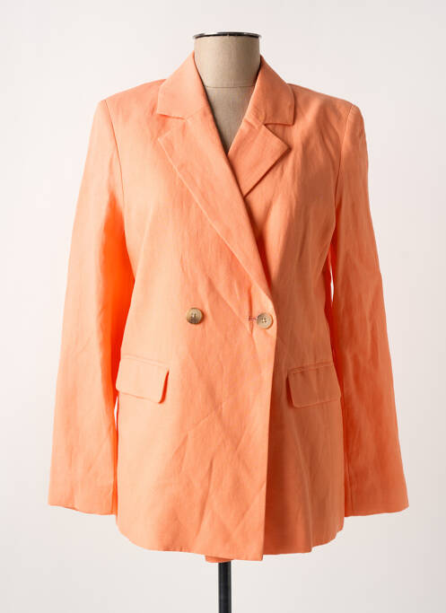 Blazer poches orange C'EST BEAU LA VIE femme