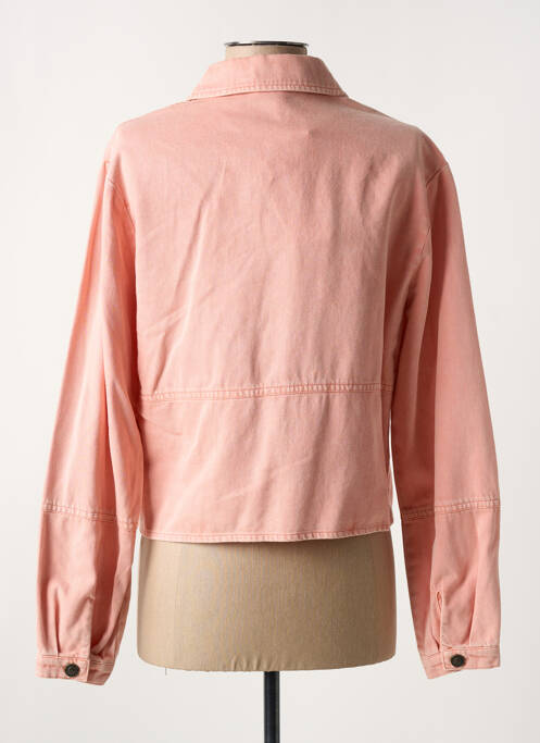 Veste casual coupe droite orange C'EST BEAU LA VIE femme