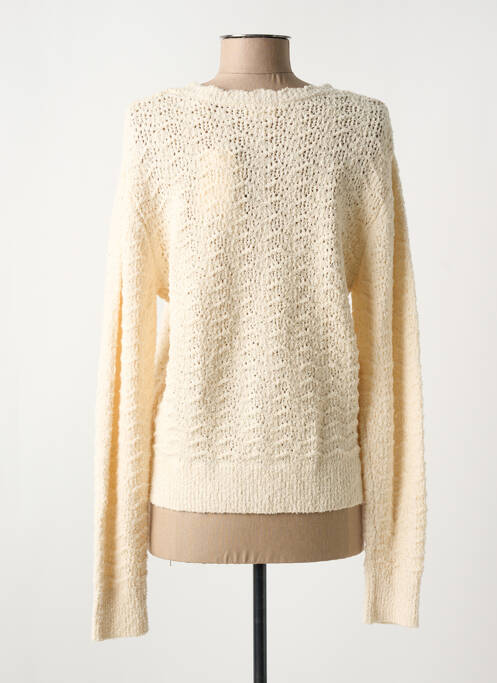 Gilet manches longues stretch beige C'EST BEAU LA VIE femme