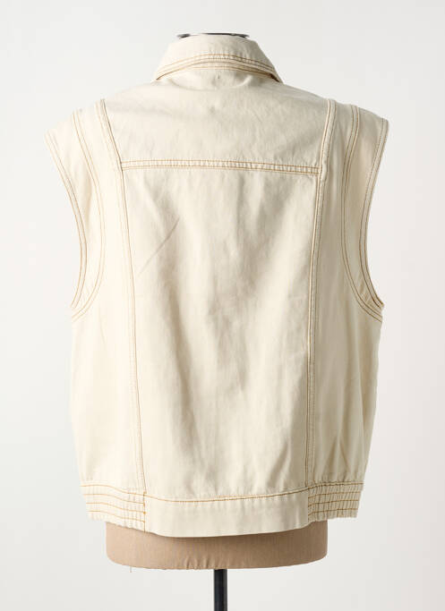 Veste casual poches beige C'EST BEAU LA VIE femme