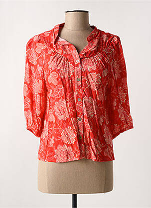 Chemisier orange C'EST BEAU LA VIE pour femme