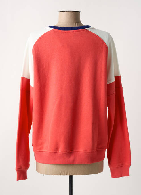 Sweat-shirt orange C'EST BEAU LA VIE pour femme