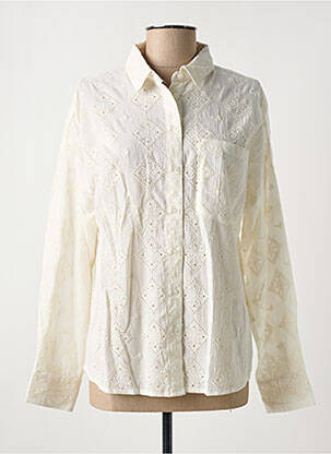 Chemisier blanc C'EST BEAU LA VIE pour femme