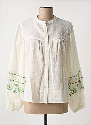 Chemisier blanc C'EST BEAU LA VIE femme