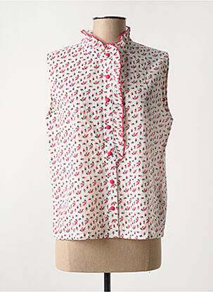 Chemisier blanc C'EST BEAU LA VIE pour femme