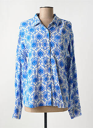 Chemisier bleu C'EST BEAU LA VIE femme