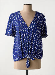 Chemisier bleu C'EST BEAU LA VIE pour femme seconde vue