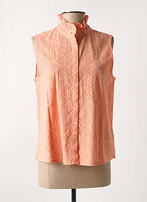 Chemisier orange C'EST BEAU LA VIE pour femme