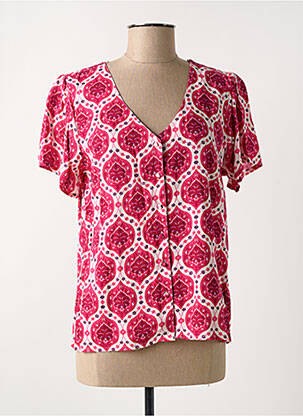 Chemisier rose C'EST BEAU LA VIE pour femme