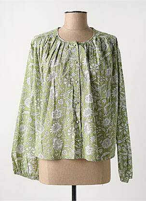 Chemisier vert C'EST BEAU LA VIE pour femme