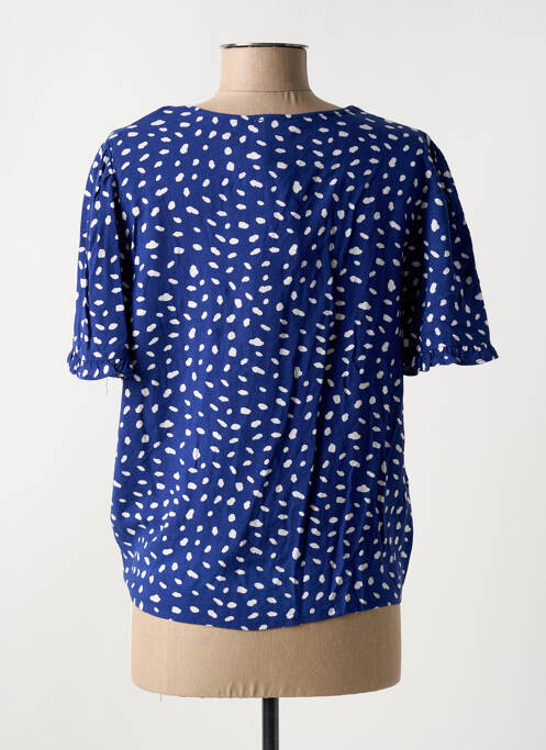 Chemisier bleu C'EST BEAU LA VIE pour femme