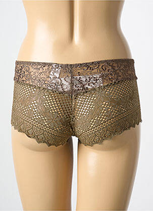 Shorty shorty vert EMPREINTE femme