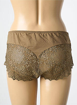 Shorty shorty vert EMPREINTE femme