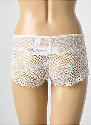 Shorty shorty blanc EMPREINTE femme