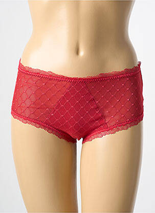 Shorty stretch rouge ANTIGEL femme