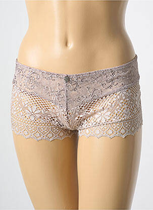 Shorty beige EMPREINTE pour femme