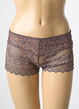 Shorty violet EMPREINTE femme