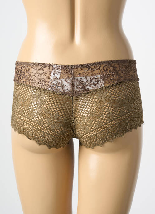 Shorty shorty vert EMPREINTE femme