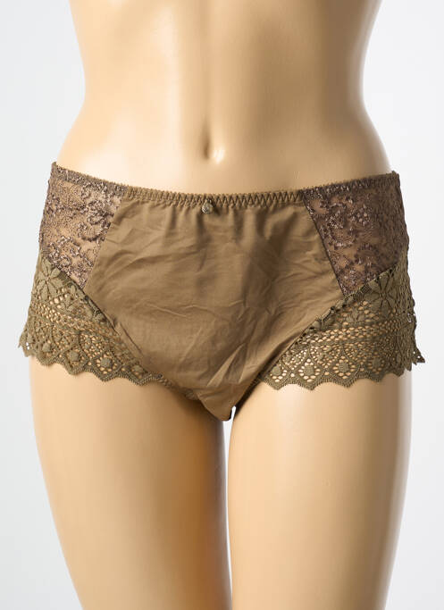 Shorty shorty vert EMPREINTE femme