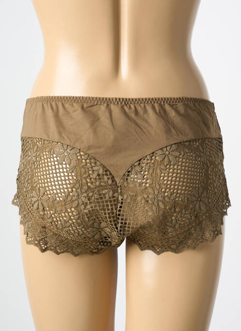 Shorty shorty vert EMPREINTE femme