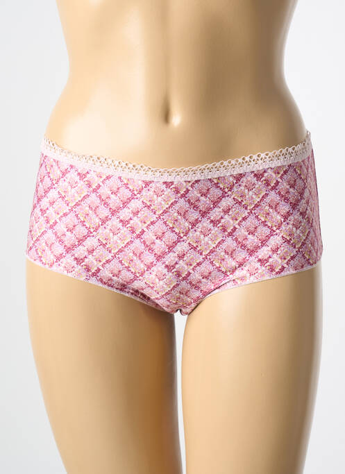 Shorty rose ANTIGEL pour femme