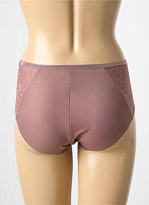 Culotte tissage dentelle violet TRIUMPH femme