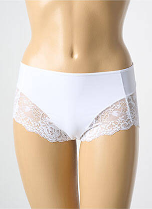 Culotte stretch blanc JANIRA femme