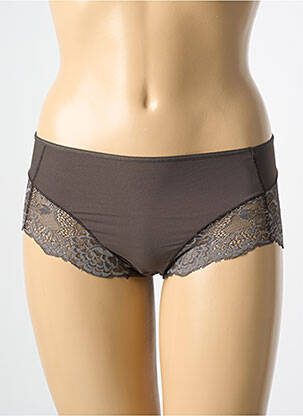 Culotte stretch marron JANIRA femme