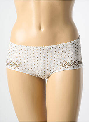 Shorty stretch blanc ANTIGEL femme