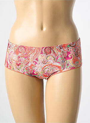 Shorty stretch orange ANTIGEL femme
