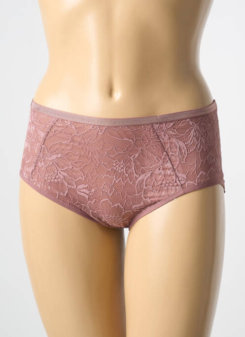 Culotte tissage dentelle violet TRIUMPH femme